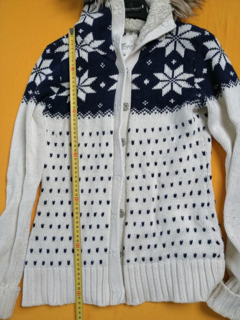 warme cardigan met kap H&m maat S, Kleding | Dames, Ophalen of Verzenden, Zo goed als nieuw, Maat 36 (S)