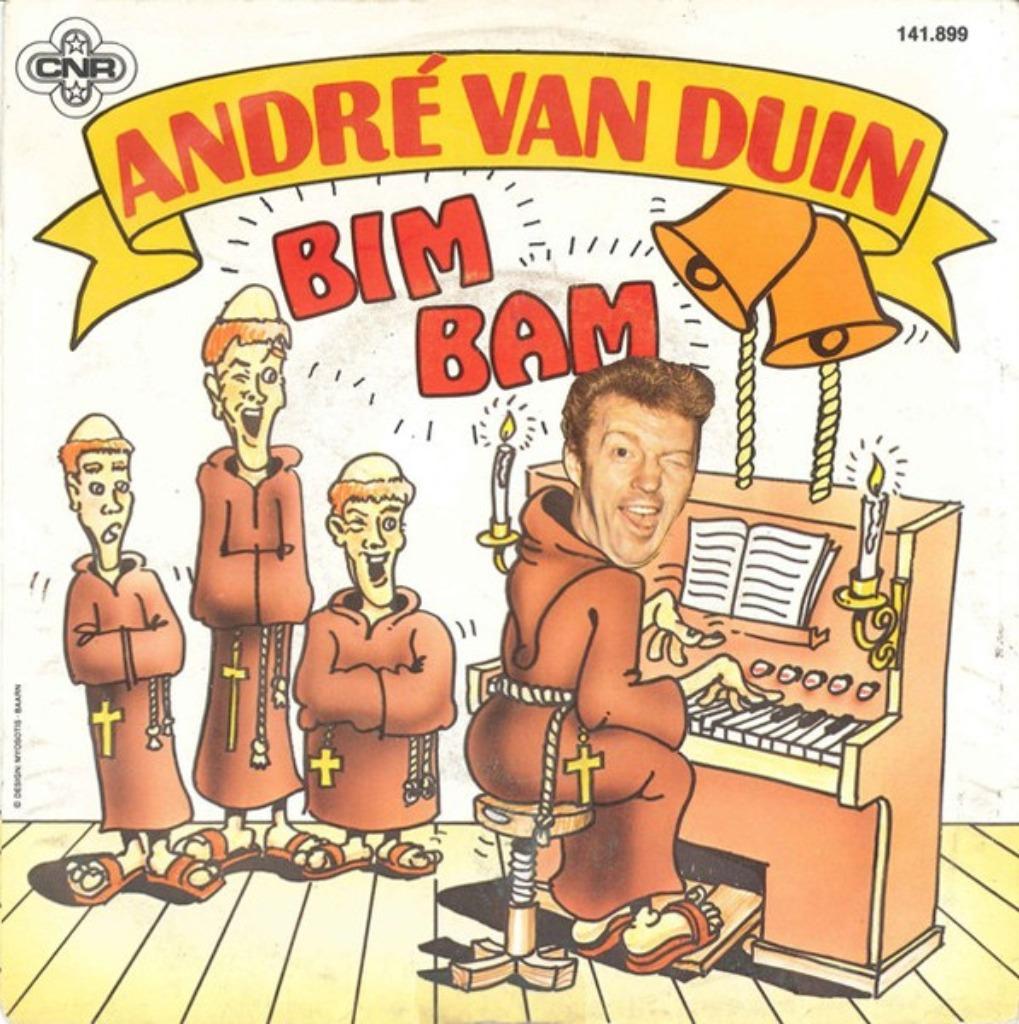 André van Duin – Bim Bam / Als Je Huilt, 7 inch, Single, Ophalen of Verzenden, Zo goed als nieuw
