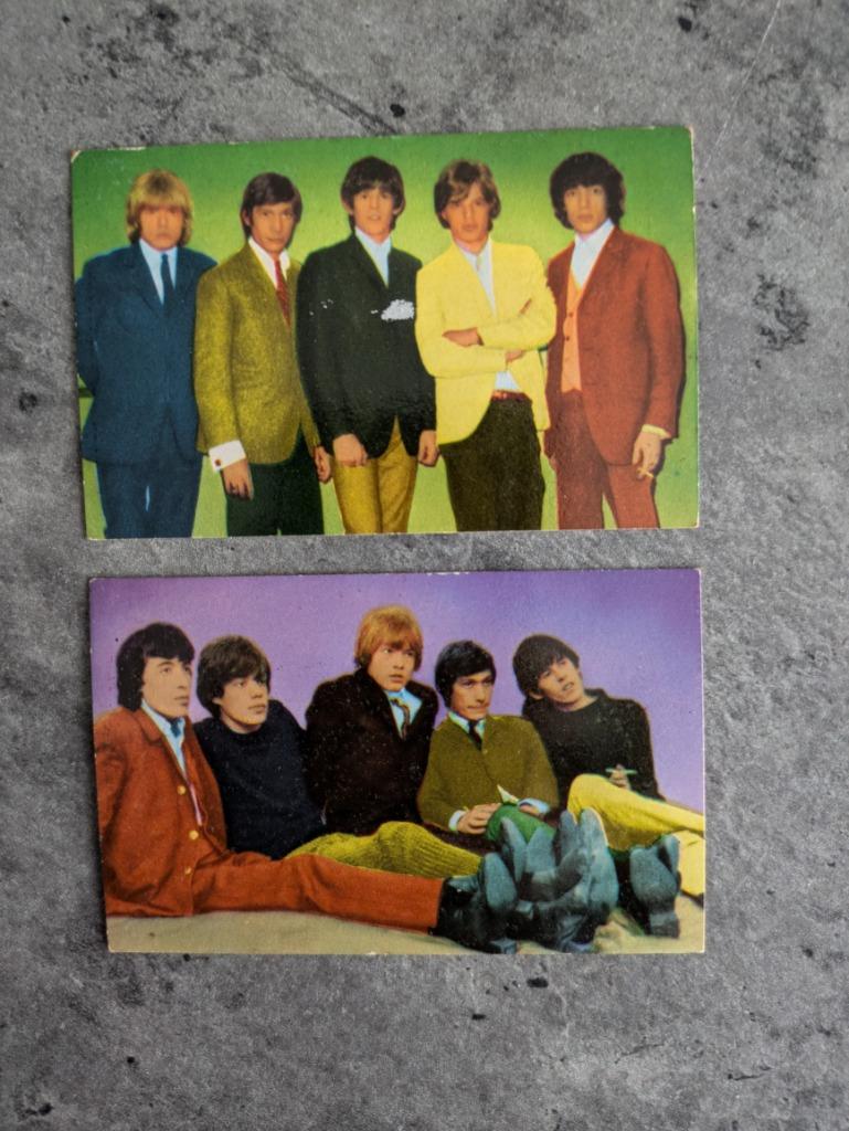 MAPLE LEAF PLAATJES SIXTIES ROLLING STONES   ZELDZAAM  2X, Verzenden