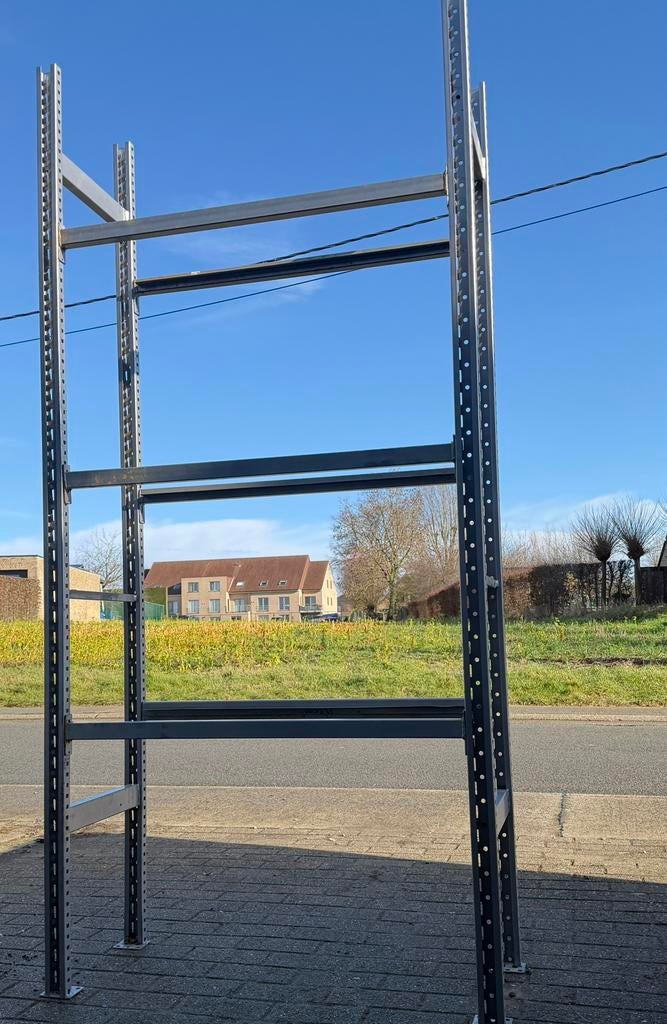 Stevige magazijn, garage, berging, kelder rekken, Bricolage & Construction, Échafaudages, Comme neuf, Enlèvement