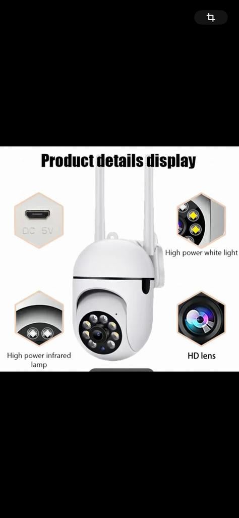 Caméra surveillance à vendre, TV, Hi-fi & Vidéo, Caméras de surveillance, Comme neuf, Enlèvement ou Envoi