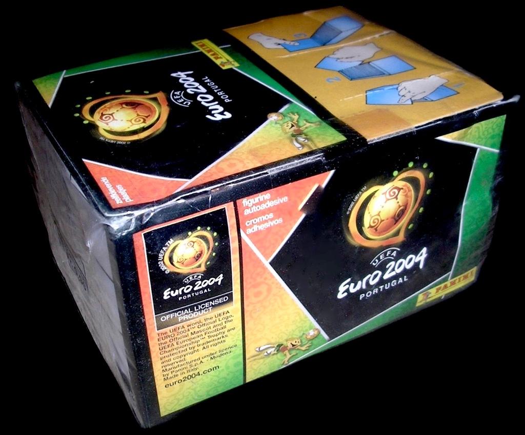 Panini Euro 2004 Portugal Box Display Sticker Zakjes, Collections, Enlèvement ou Envoi, Neuf