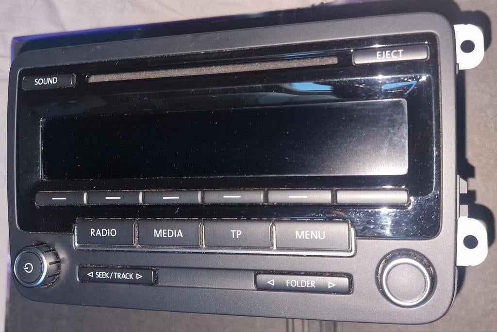 Originele VW Audi Skoda radio-cd, Ophalen of Verzenden, Gebruikt