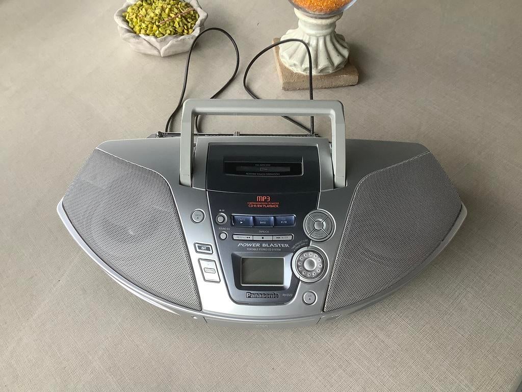 Panasonic radio, Ophalen of Verzenden, Gebruikt, Radio, Met cd-speler