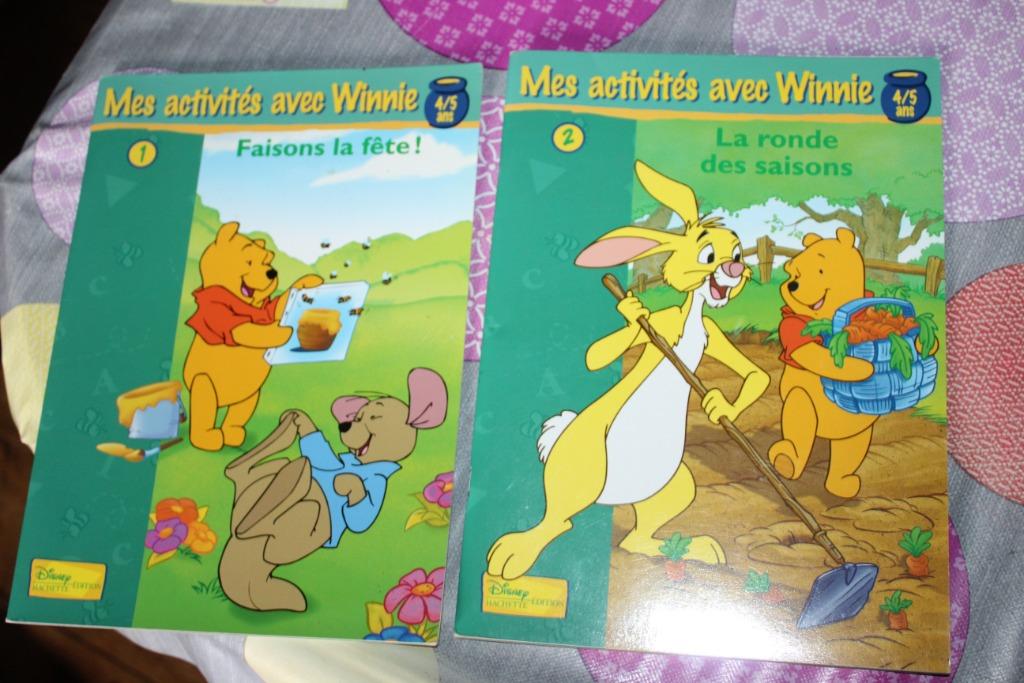 Lot de 2 livres d'exercices moyenne section - Winnie, Livres, Livres scolaires, Enlèvement ou Envoi