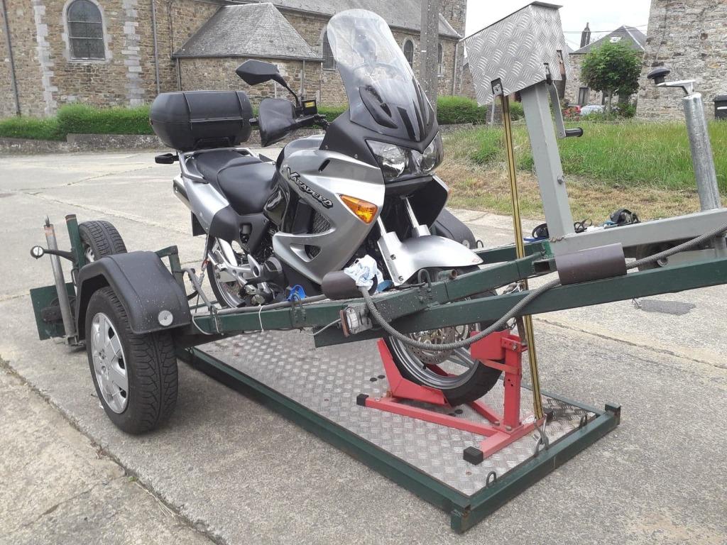 Location Remorque Moto à Chargement au Sol, Motos, Enlèvement ou Envoi, 1 cylindre