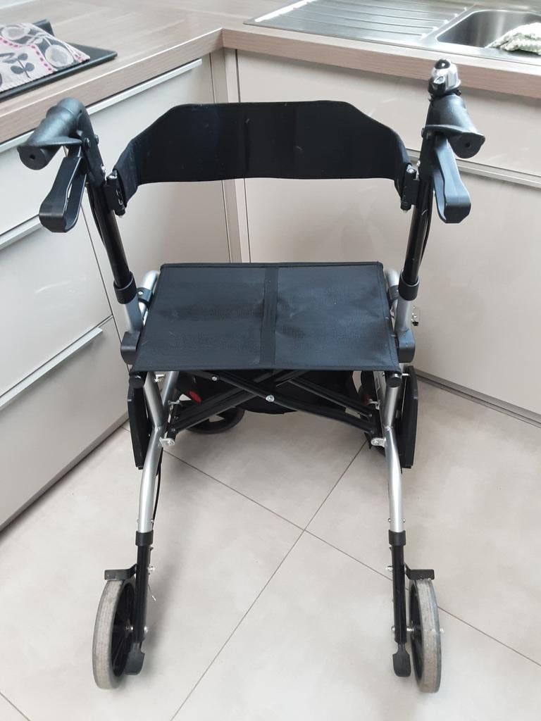 2in1 Rolator Rolstoel zwart, Diversen, Notitieboeken, Ophalen