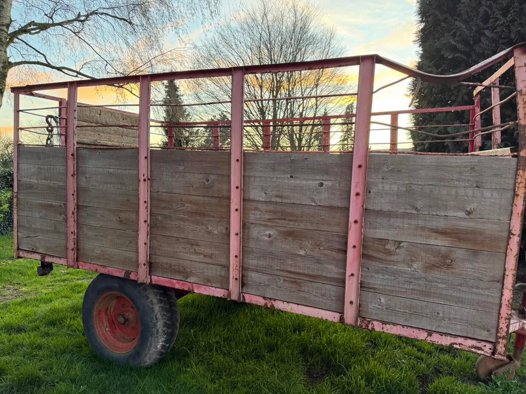 Betailliere roulotte remorque, Articles professionnels, Enlèvement, Agricole