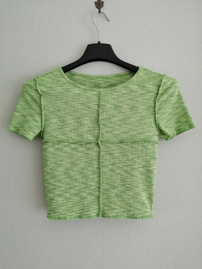 mooie korte t-shirt H&M maat 16 jaar   XS, Gebruikt, H&M, Shirt of Longsleeve, Verzenden