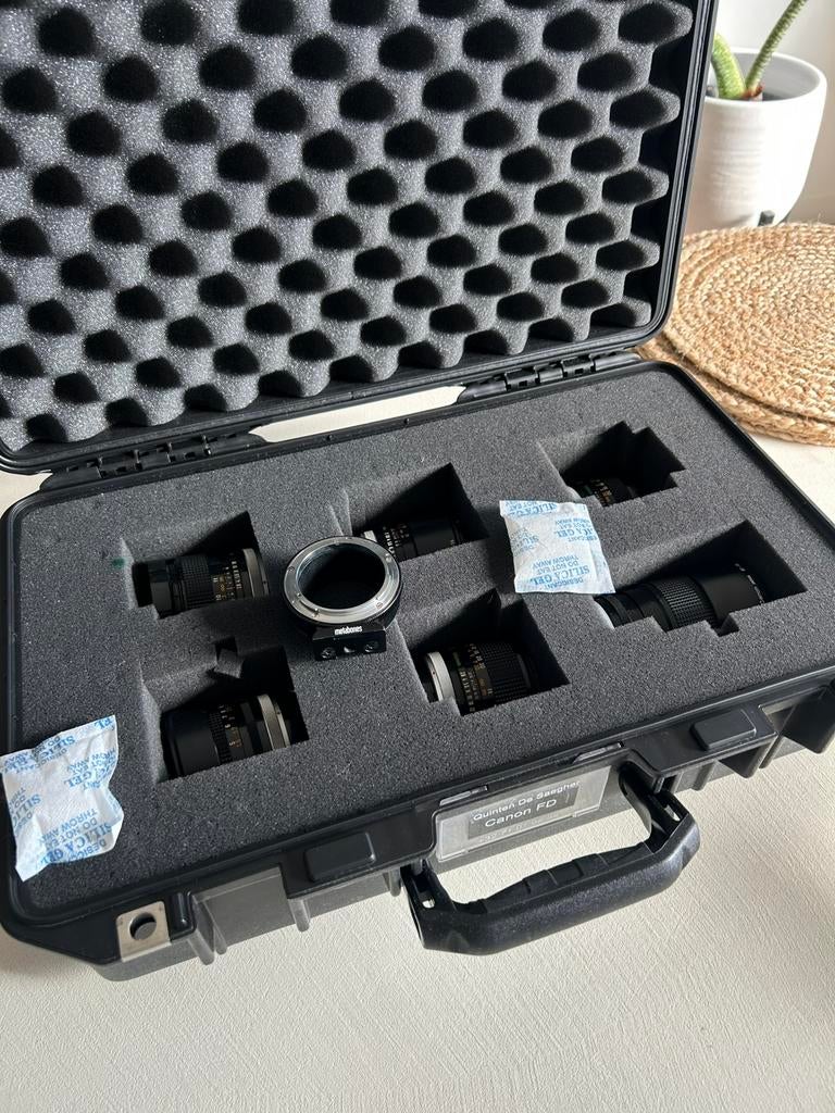 Canon fd set, Enlèvement, Comme neuf, Lentille standard