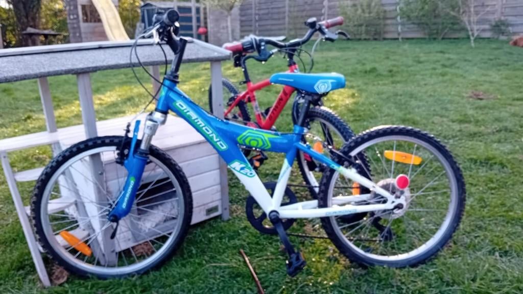 Vélo 20 pouces 6-8 ans, Vélos & Vélomoteurs, Enlèvement, Utilisé, 16 à 20 pouces, Dialmond