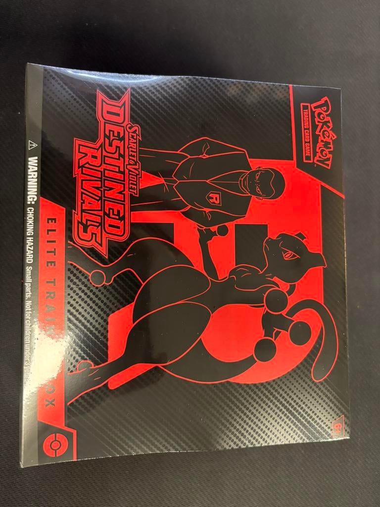 Pokémon TCG: Scarlet & Violet Destined Rivals Elite Trainer, Ophalen, Zo goed als nieuw