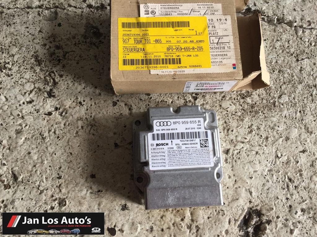 Airbag module Bosch Audi A3 8P ('03-'12) 8P0959655R, -, Audi, Utilisé, -