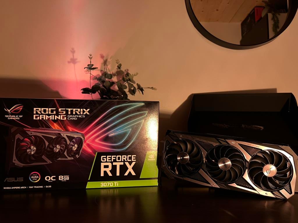 RTX 3070 Ti presque neuve, Informatique & Logiciels, Enlèvement, Comme neuf