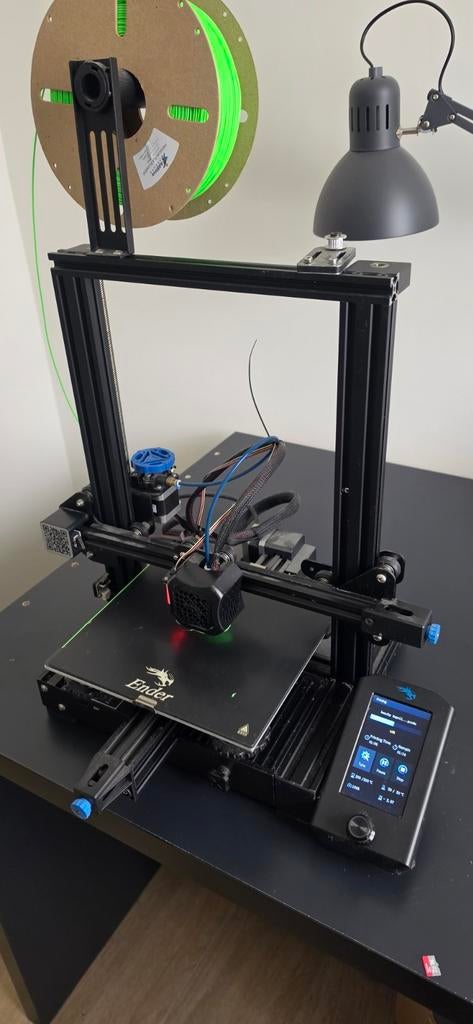 Creality Ender 3 V2 + upgrade, Computers en Software, 3D Printers, Ophalen