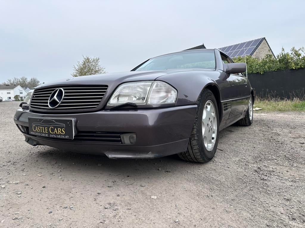 Mercedes SL300 cabrio - 1992 - 168000km - Met hardtop, Automaat, Achterwielaandrijving, Beige, Cabriolet