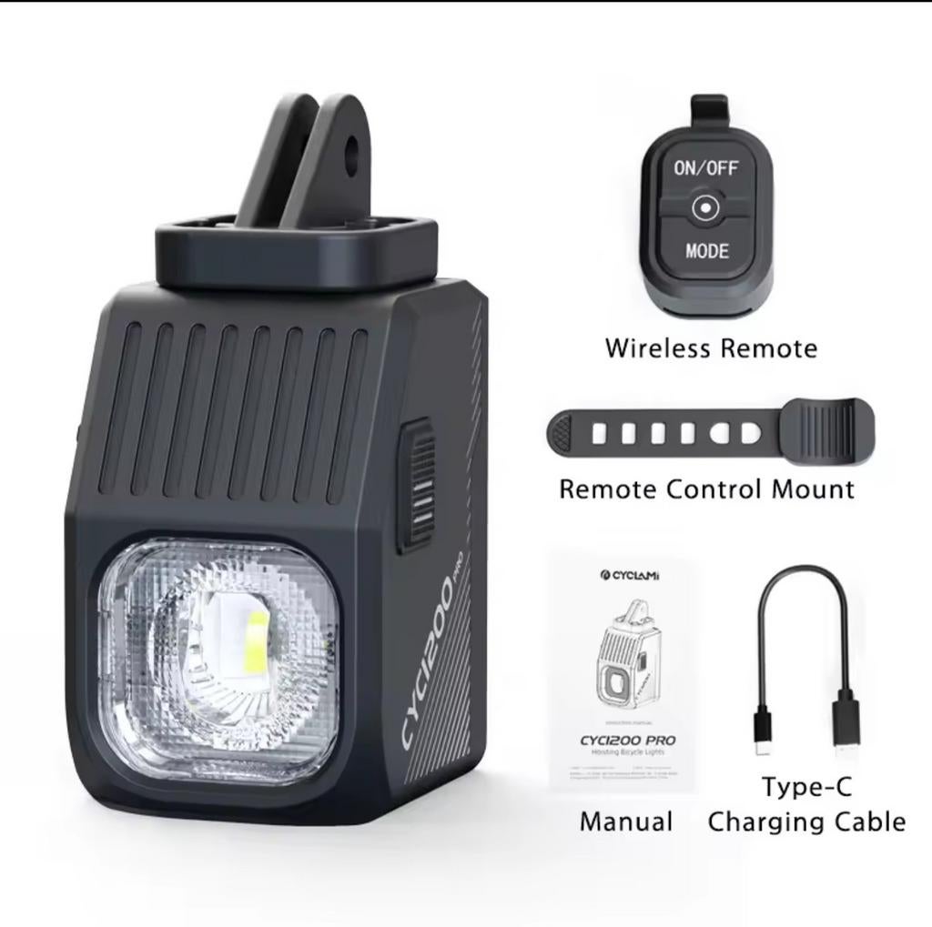 Lampe cyclami 1200 PRO, Vélos & Vélomoteurs, Enlèvement