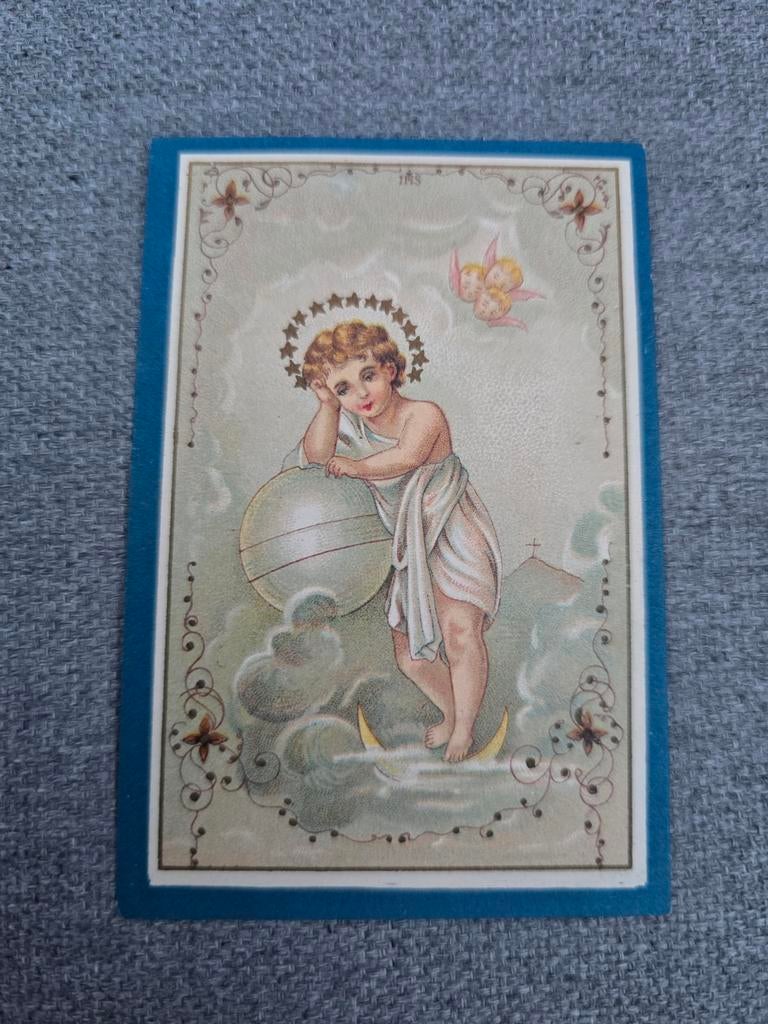 Doodsprentje kind 1916 , Wersbeek, Ophalen of Verzenden, Bidprentje