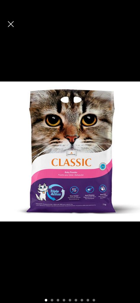 Intersand Classic Kattenbakvulling met Babypoedergeur, Dieren en Toebehoren, Dierenvoeding, Ophalen, Kat