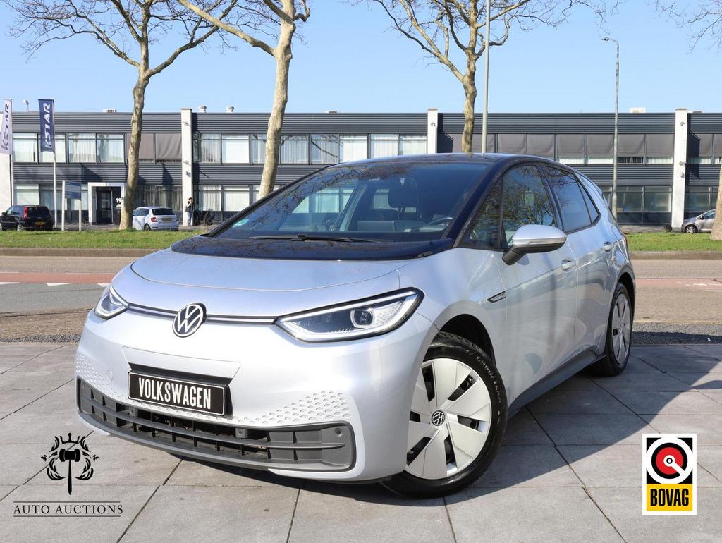 Volkswagen ID.3 Pro 58 kWh Warmtepomp | Panodak | Keyless |, Auto's, Automaat, Grijs, Zilver of Grijs, 58 kWh