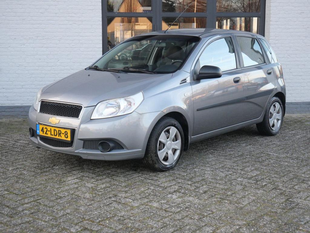 Chevrolet Aveo 1.2 16V L B-clever zeer mooi, Auto's, Chevrolet, Aveo, Bedrijf, Handgeschakeld, Grijs
