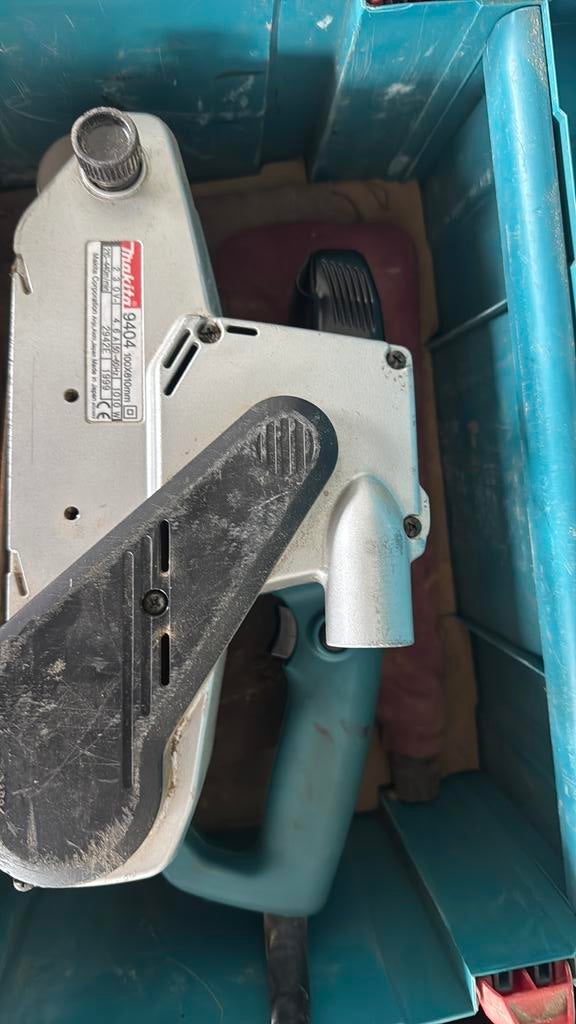 Ponceuse a bande, Enlèvement, Utilisé, 600 à 1200 watts, Ponceuse à bande