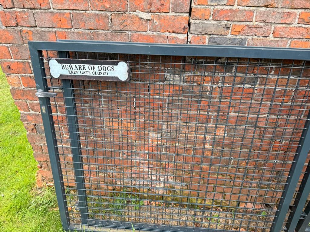 Dubbel tuinpoort & Enkele tuinpoort, 200 cm ou plus, Enlèvement, Utilisé, 100 à 150 cm