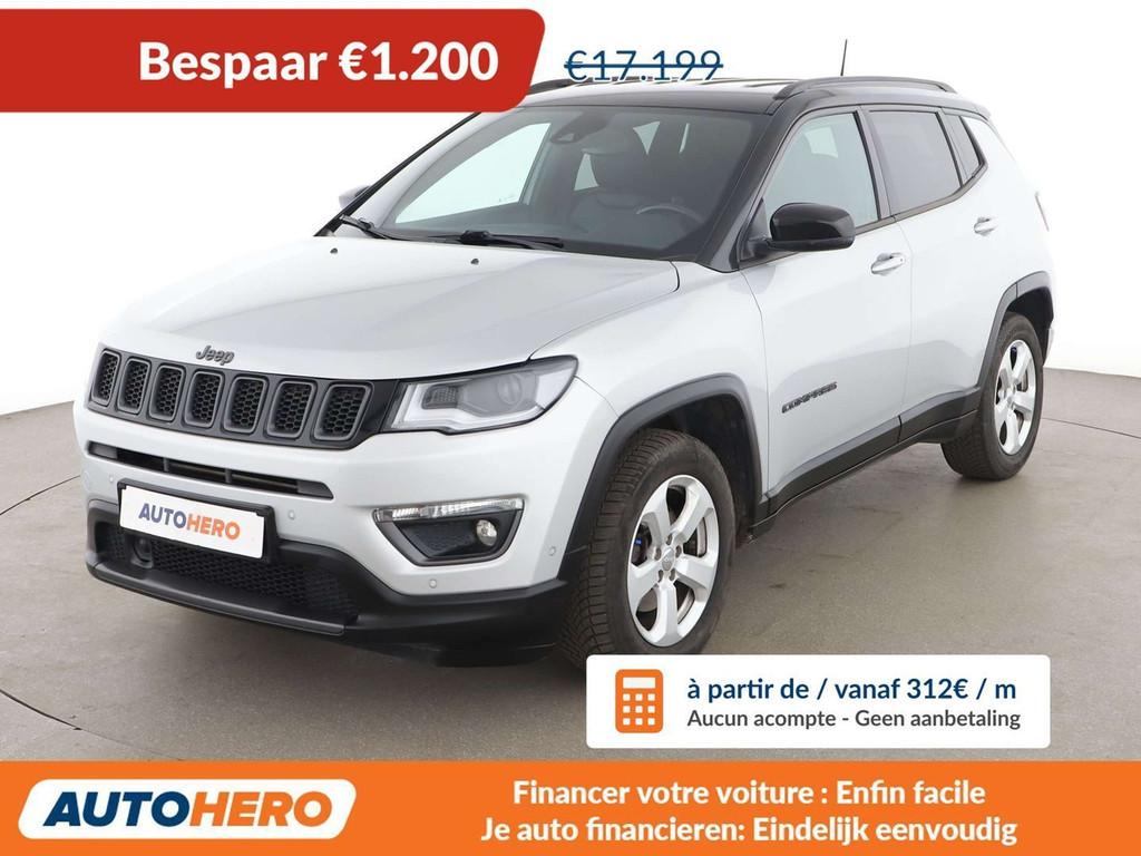 Jeep Compass 1.3 T-GDi S FWD (année de construction 2020), Autos, Jeep, Cuir, Achat, 1505 kg, Noir