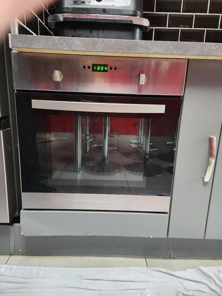 four encastrable ( wirlpool ) chromer, Enlèvement, Utilisé, Encastré, Four