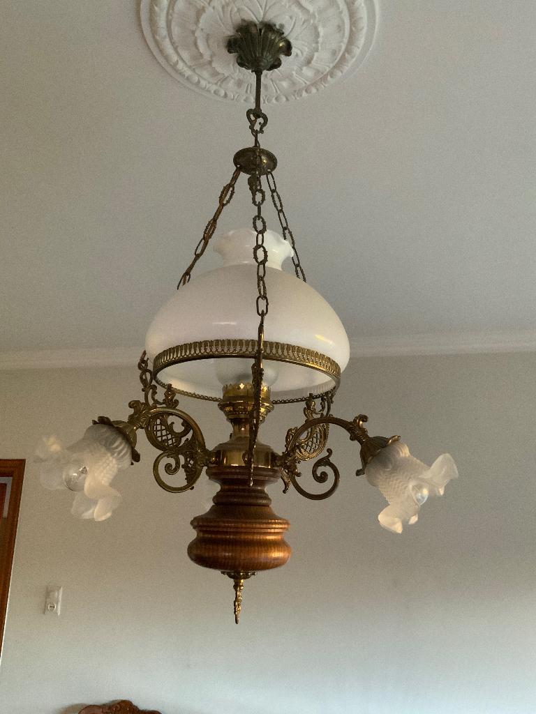 Mooie antieke luster, Antiek en Kunst, Ophalen