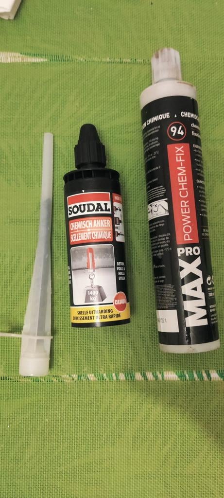 Chemisch anker, Doe-het-zelf en Bouw, Ophalen