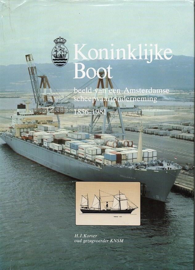 koninklijke boot K.N.S.M. 1856 - 1981, Collections, Envoi, Comme neuf, Bateau à moteur, Livre ou Revue