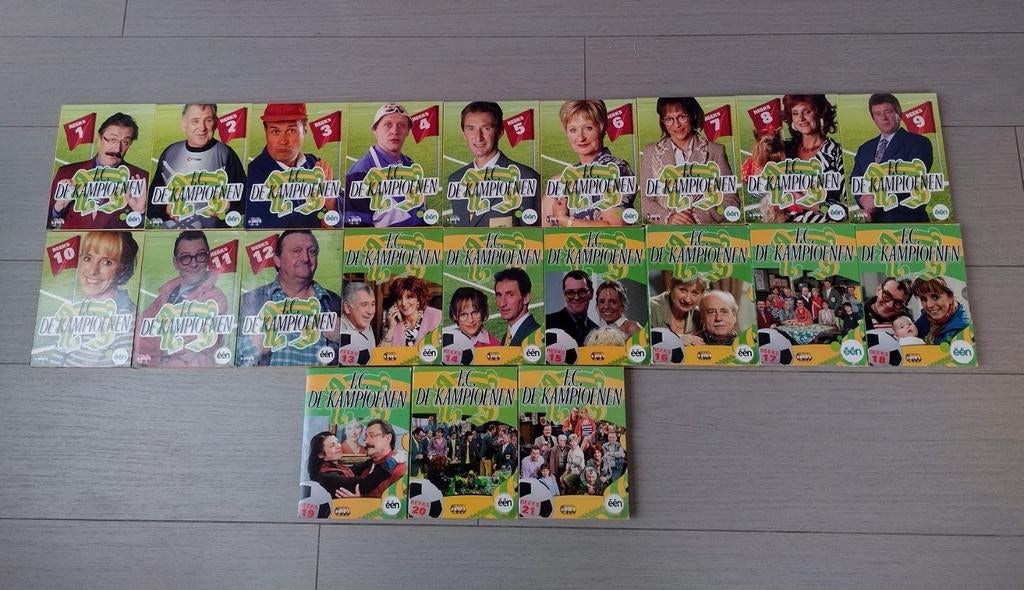 Volledige reeks van Fc De Kampioenen dvd, Ophalen of Verzenden