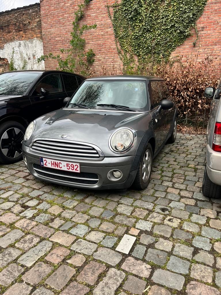Mini Cooper One D – 2010 – Zuinig & Stijlvol! 1.6, Autos, Argent ou Gris, Achat, Boîte manuelle, Diesel