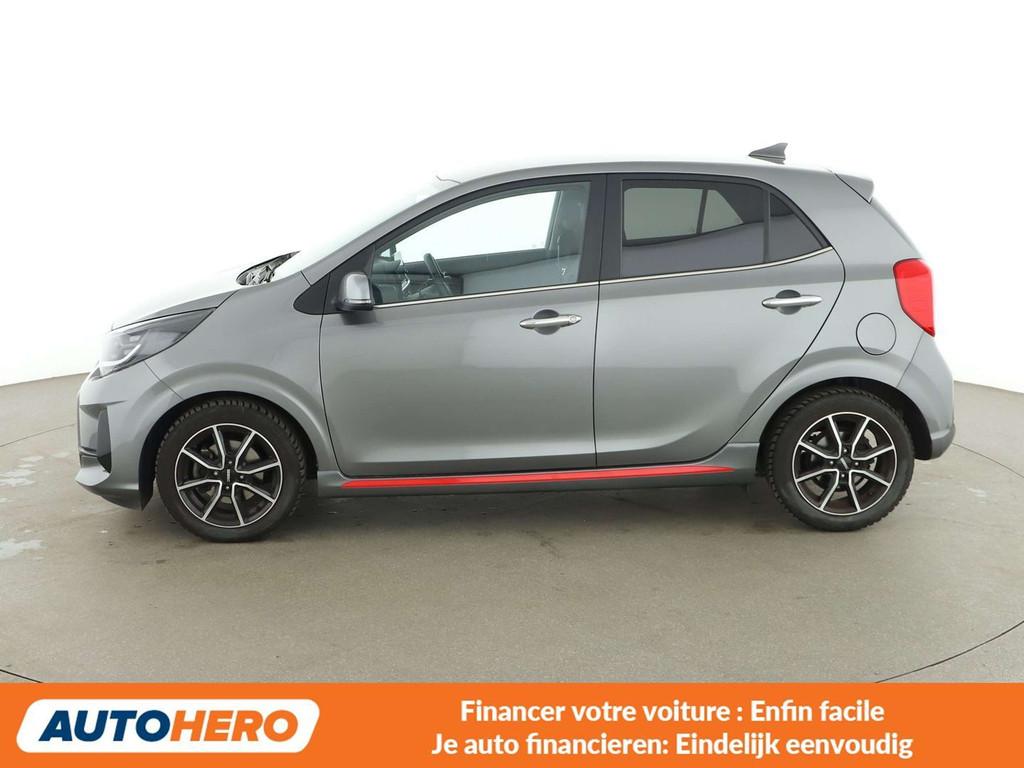 Kia Picanto 1.2 GT Line (année de construction 2022), Autos, Argent ou Gris, Euro 6, Noir, 5 places