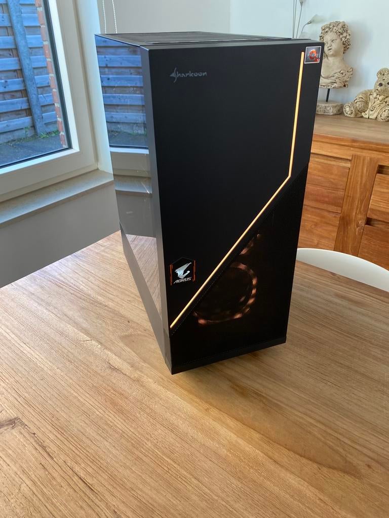 Game PC AMD Ryzen RX7600 watercooled, Custom Build, Gaming, SSD, 1 TB