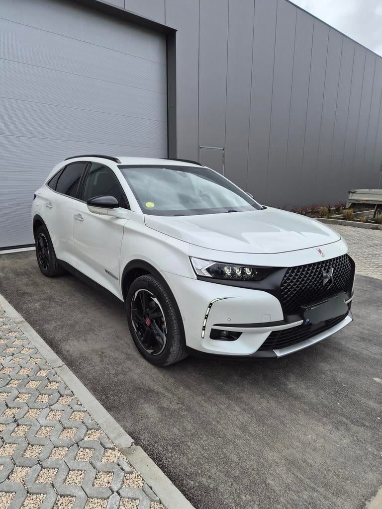 DS7 CROSSBACK 1.5 BLUEHDI 130CV EAT8 PERFORMANCE LINE + 2023, Auto's, DS, Automaat, Zwart, Alcantara, Zwart