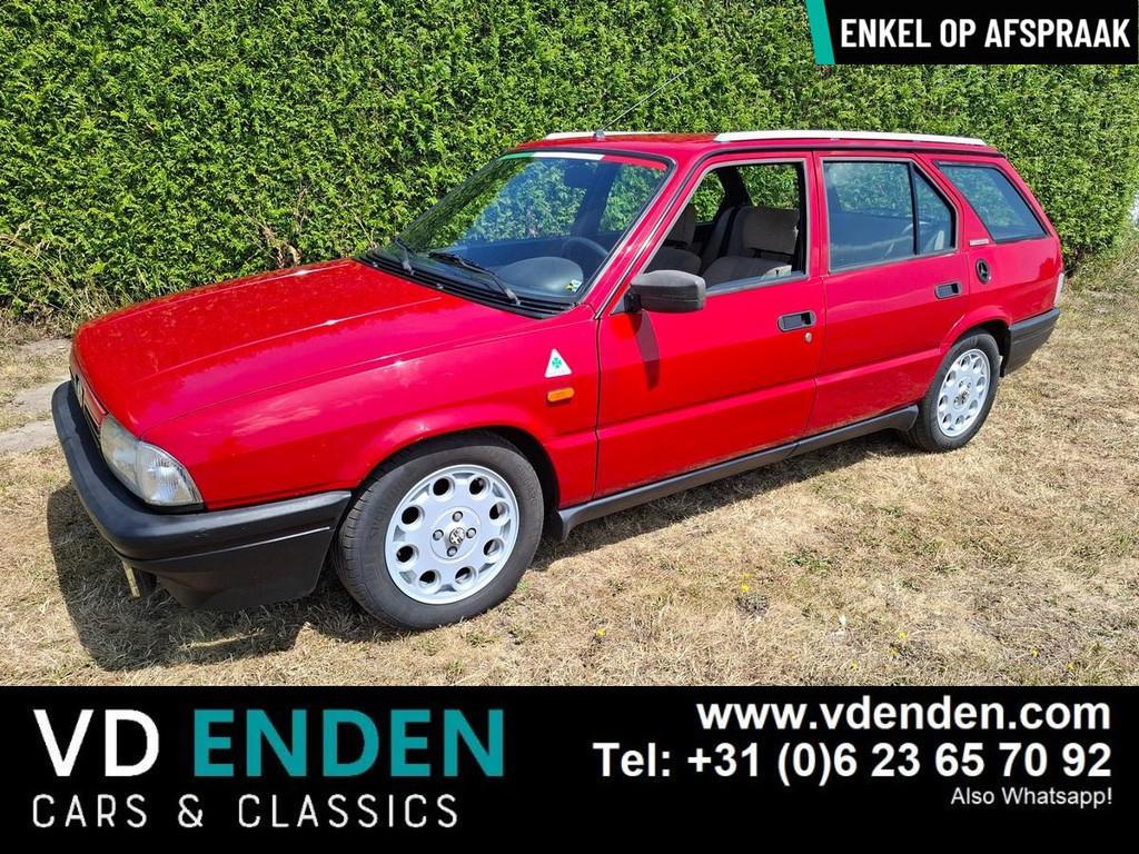 Alfa Romeo 33 Wagon 1.3 SportWagon, Autos, Rouge, Achat, Entreprise, Barres de toit