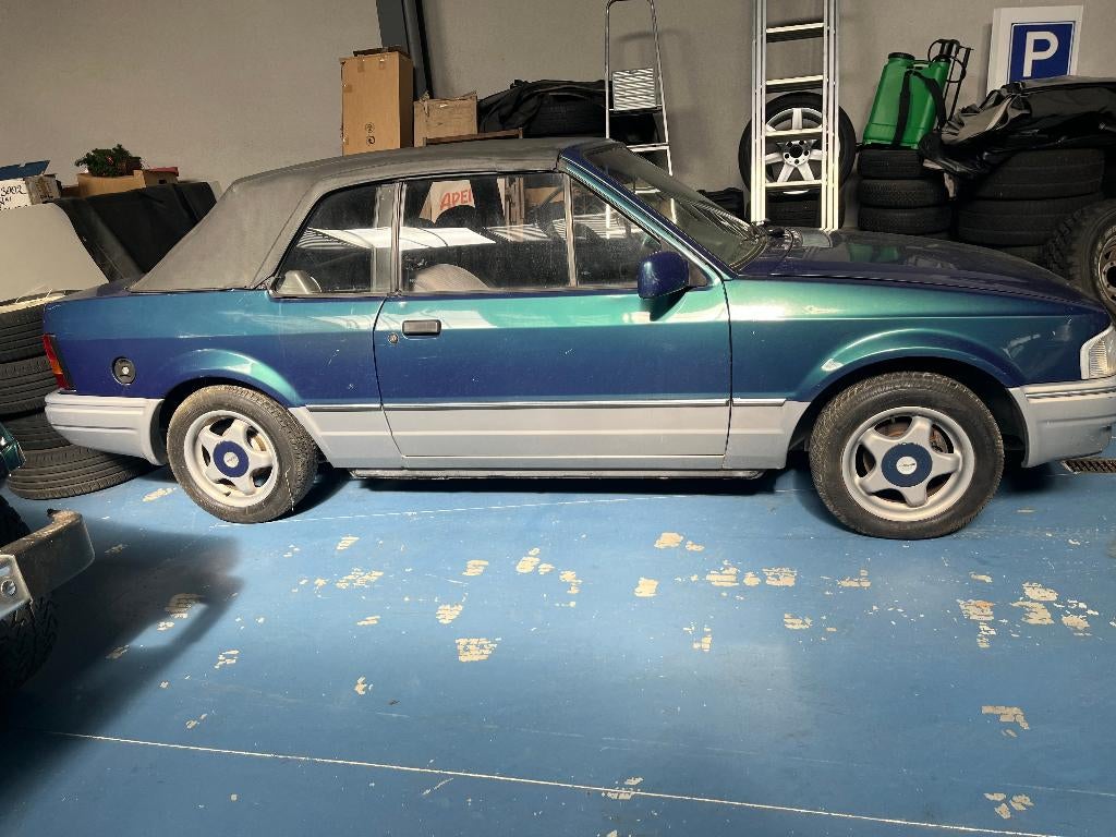 Cabriolet Ford Escort, ancetre, Autos, 75 kW, Achat, Entreprise, Cabriolet