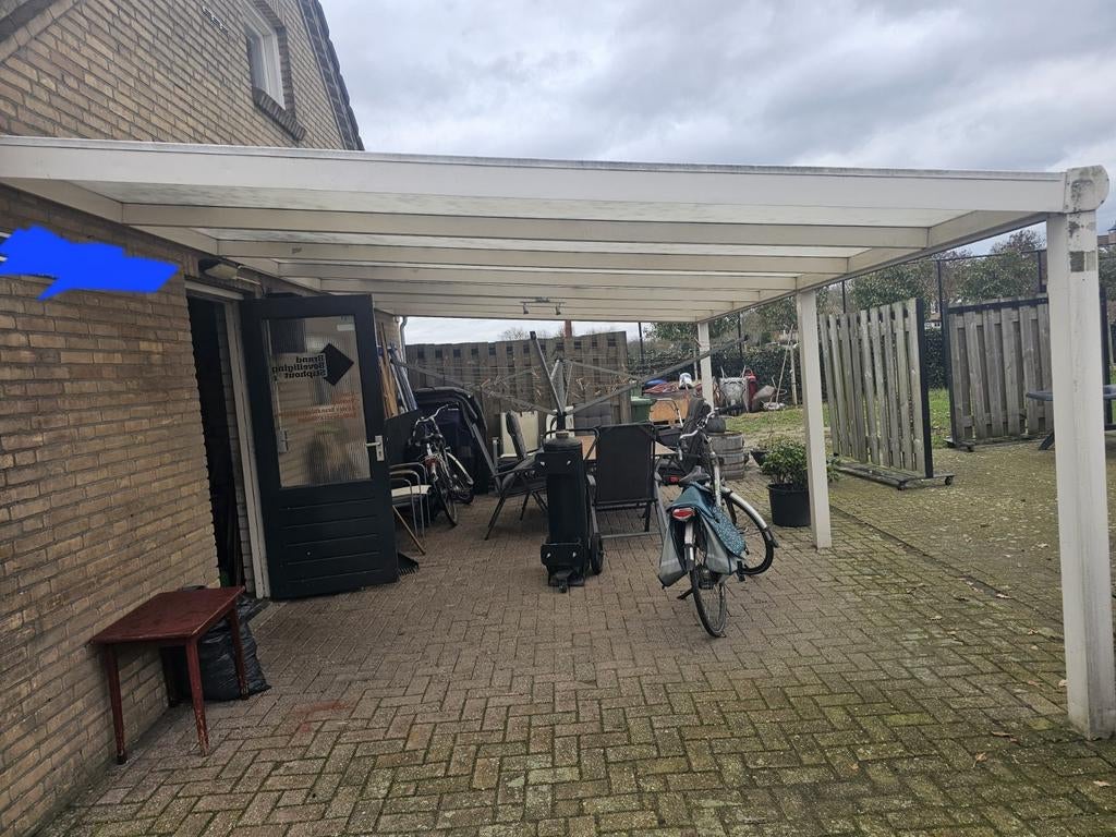 OVERKAPPING,AFDAK ALUMINIUM 4X7METER, Tuin en Terras, Overkappingen, Ophalen of Verzenden