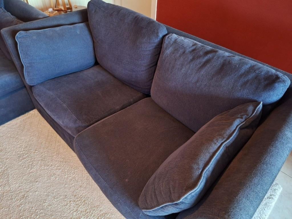 Gratis blauwe zetels, 75 à 100 cm, Enlèvement, Utilisé, Deux personnes