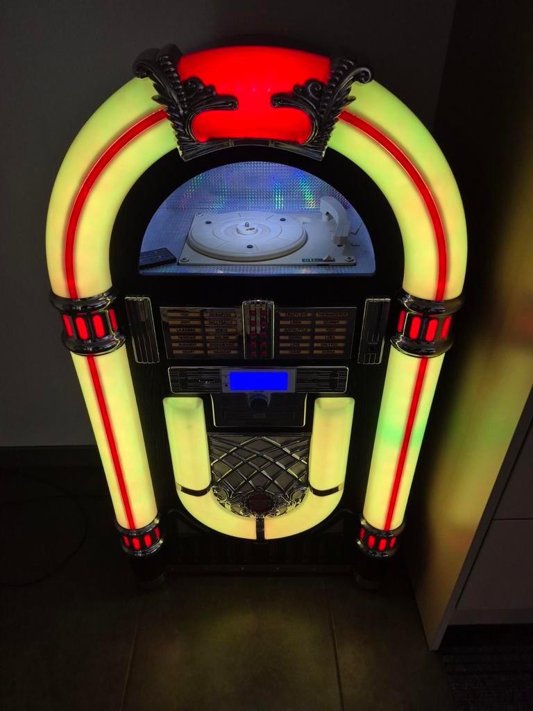 Jukebox/radio/Cdspeler platenspeler, Enlèvement, Comme neuf, Autres marques