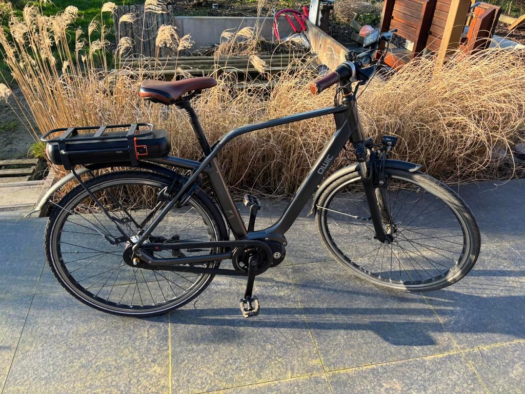 Electrische heren fiets Quic, Ophalen, Gebruikt, Overige merken, Versnellingen