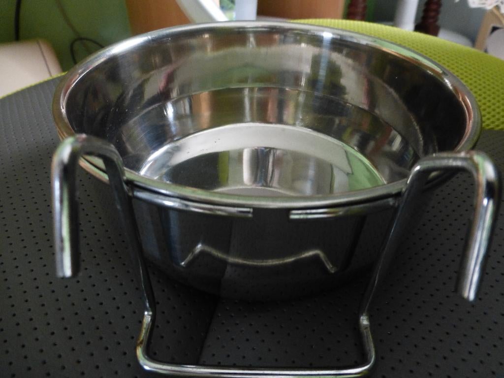 Mangeoire ou Baignoire NEUF en acier inoxydable pour oiseaux, Animaux & Accessoires, Enlèvement ou Envoi, Neuf, Manger et Boire