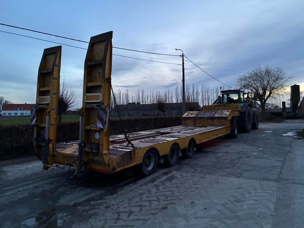 Dezeure dieplader te koop, Ophalen