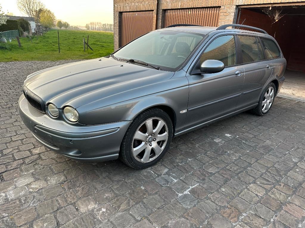 Jaguar X-Type Estate Sport 2.0D 05/2006 Airco, Autos, Jaguar, Argent ou Gris, Achat, 4 portes, Boîte manuelle