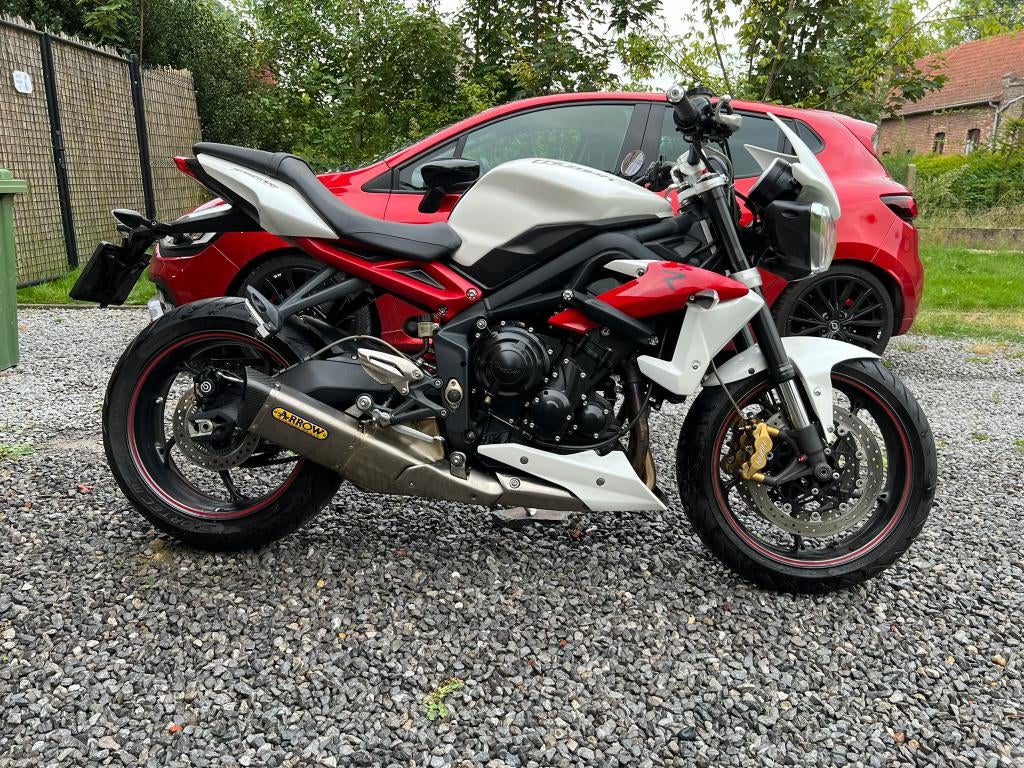 2014 Triumph Street Triple R, Motoren, Motoren | Triumph, 675 cc, Sportuitlaat, Motorrijbewijs A, 3 cilinders