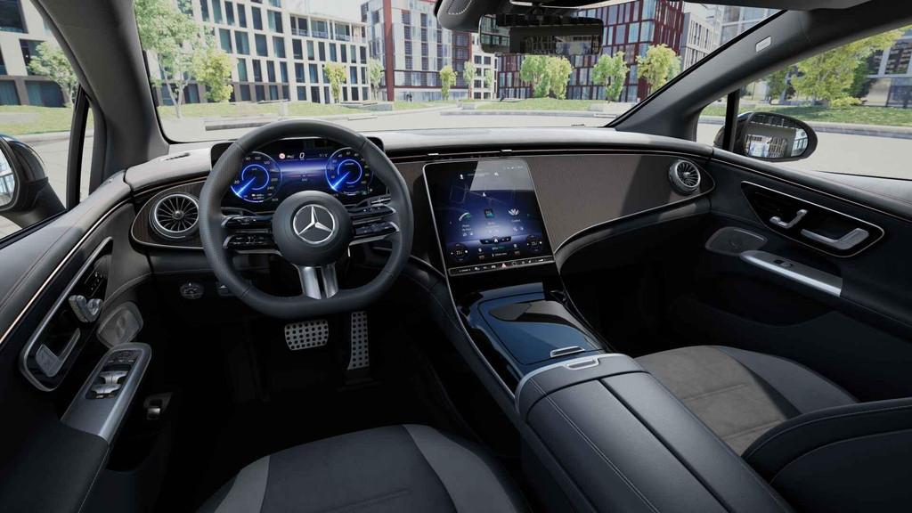 Mercedes-Benz EQE-Klasse 350 Berline AMG Line | Trekhaak | D, Auto's, Mercedes-Benz, Automaat, Zwart, 96 kWh, EQE