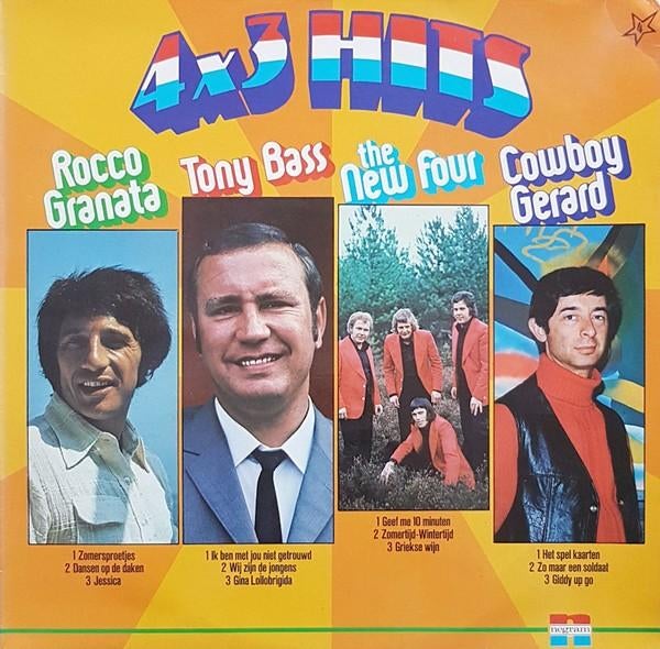 Various – 4x3 hits (LP), Enlèvement ou Envoi, Utilisé