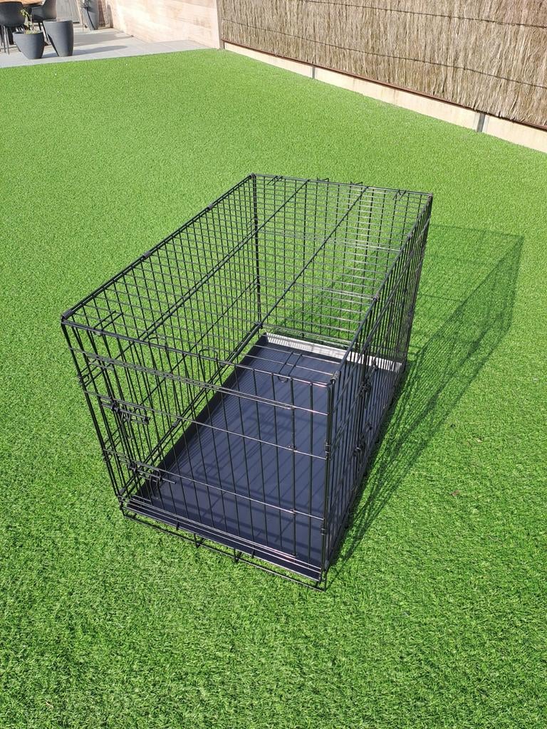 Hondenbench 90x55x65 opvouwbaar, Dieren en Toebehoren, Ophalen